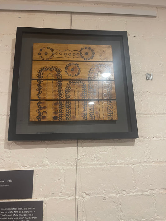 Wood Burning - Meeting Places & Mountains